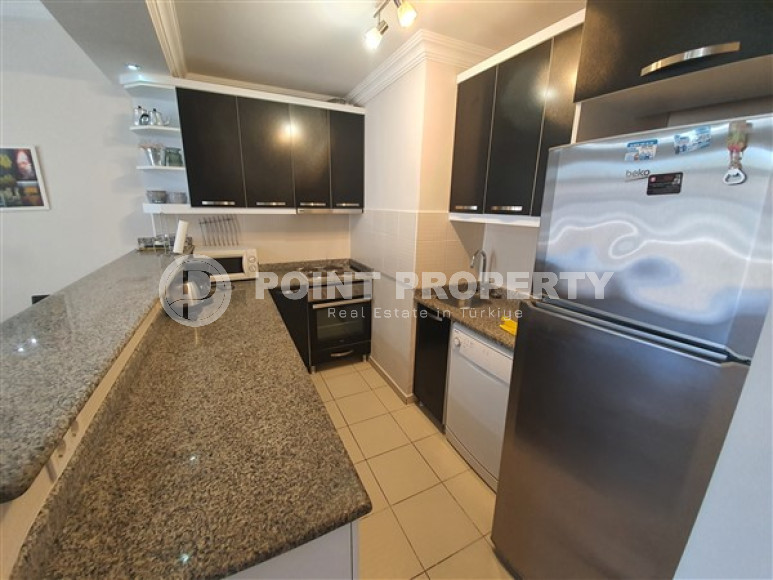 Двухкомнатная квартира, 60м², в 200м от пляжа Кейкубат, в доме городского типа в центре Алании-id-2139-фото-4