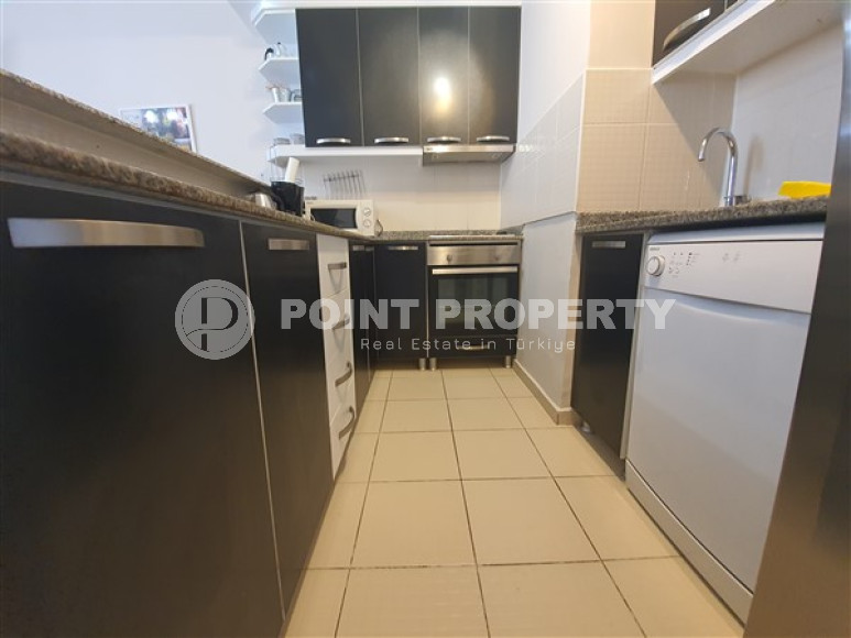 Двухкомнатная квартира, 60м², в 200м от пляжа Кейкубат, в доме городского типа в центре Алании-id-2139-фото-5