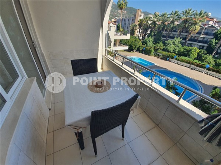 Двухкомнатная квартира, 60м², в 200м от пляжа Кейкубат, в доме городского типа в центре Алании-id-2139-фото-7