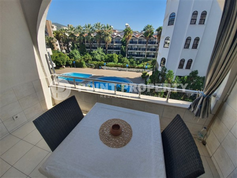 Двухкомнатная квартира, 60м², в 200м от пляжа Кейкубат, в доме городского типа в центре Алании-id-2139-фото-8