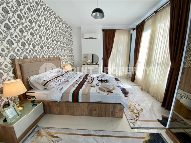 Шикарный дуплекс планировкой 3+1 в элитном жилом комплексе в престижном районе Аланьи Кестель в 450 м от моря-id-1170-фото-14