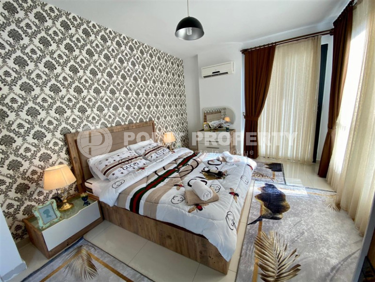 Шикарный дуплекс планировкой 3+1 в элитном жилом комплексе в престижном районе Аланьи Кестель в 450 м от моря-id-1170-фото-15