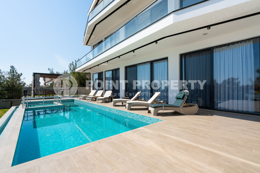 Фешенебельная вилла 6+2, 375м², с потрясающими видами и инфраструктурой в районе Алании – Инжекум-id-2142-фото-5