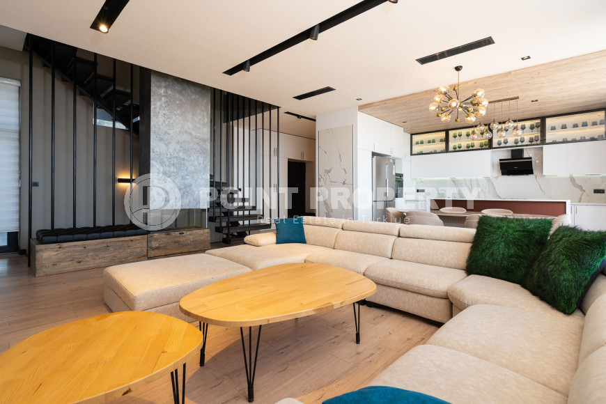 Фешенебельная вилла 6+2, 375м², с потрясающими видами и инфраструктурой в районе Алании – Инжекум-id-2142-фото-9