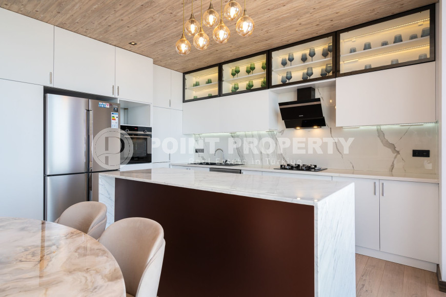 Фешенебельная вилла 6+2, 375м², с потрясающими видами и инфраструктурой в районе Алании – Инжекум-id-2142-фото-15