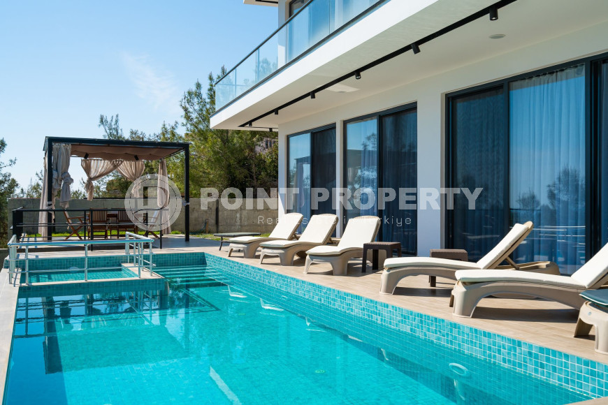 Фешенебельная вилла 6+2, 375м², с потрясающими видами и инфраструктурой в районе Алании – Инжекум-id-2142-фото-28