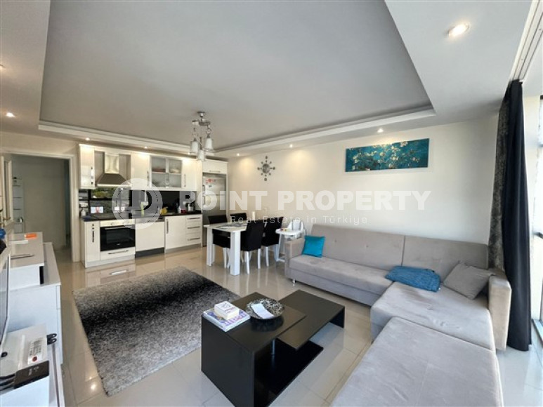 Меблированная двухкомнатная квартира, 65 м2 в самом центре Алании, до моря 900 метров-id-2143-фото-3