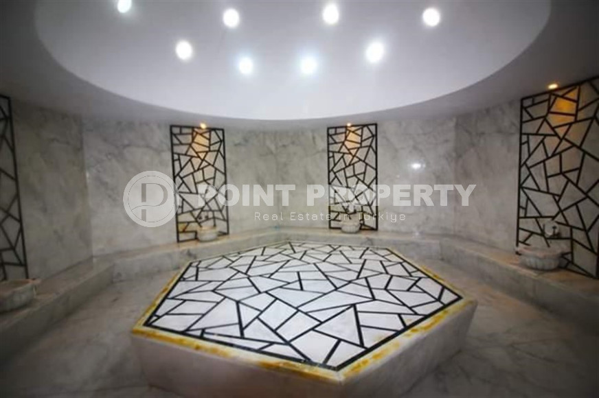 Шикарный дуплекс планировкой 3+1 в элитном жилом комплексе в престижном районе Аланьи Кестель в 450 м от моря-id-1170-фото-27