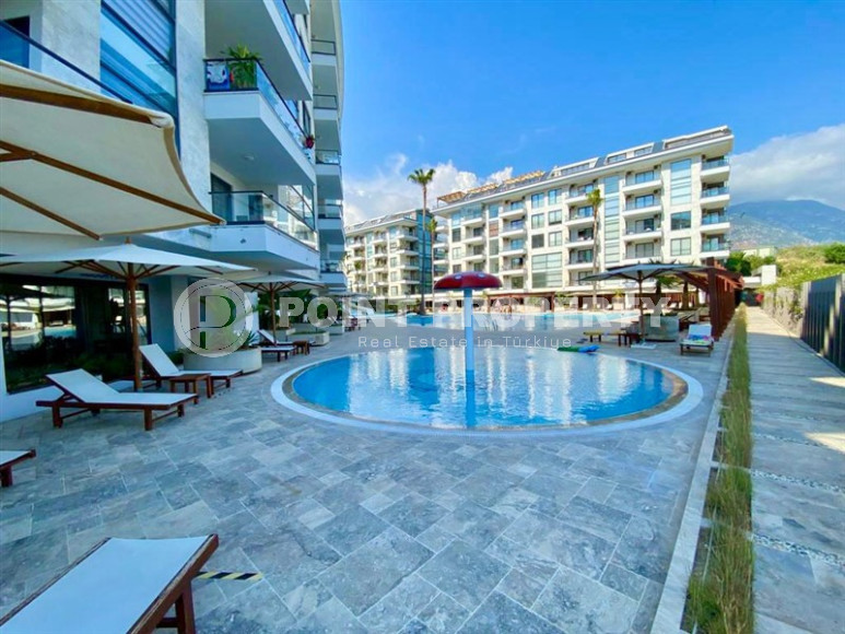 Шикарный дуплекс планировкой 3+1 в элитном жилом комплексе в престижном районе Аланьи Кестель в 450 м от моря-id-1170-фото-31