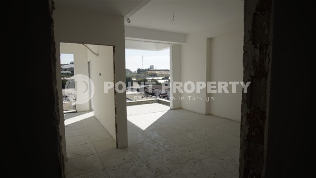 Квартира с одной спальней, 51м², в комплексе на окончательном этапе строительства в Авсалларе, Аланья-id-2147-фото-13