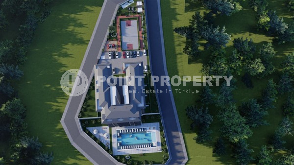 One bedroom apartment, 51m², in a complex in the final stage of construction in Avsallar, Alanya-id-2147-photo-22
