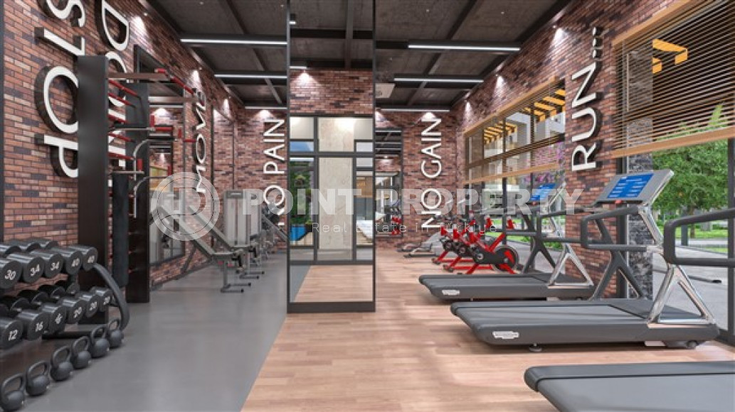 New one-bedroom apartment, 50m², in an elite complex 900m from the sea in Avsallar-id-2149-photo-19