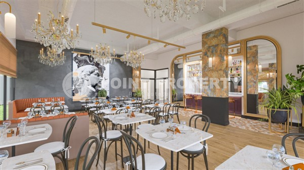 New one-bedroom apartment, 50m², in an elite complex 900m from the sea in Avsallar-id-2149-photo-24