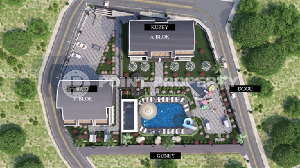 Инвестиционный проект комплекса  премиум класса в элитном районе Каргыджак, 800м от моря.-id-2150-фото-14