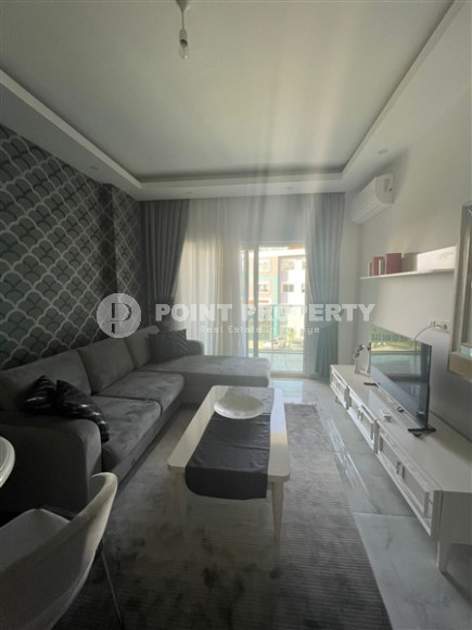 Furnished one bedroom apartment, 60m² in a new complex in Oba, Alanya-id-2151-photo-2