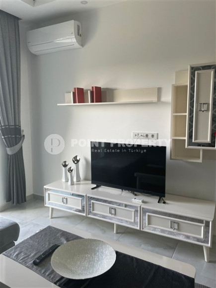 Furnished one bedroom apartment, 60m² in a new complex in Oba, Alanya-id-2151-photo-4