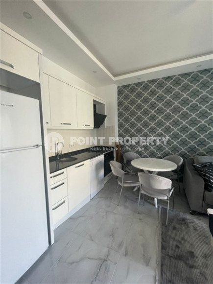 Furnished one bedroom apartment, 60m² in a new complex in Oba, Alanya-id-2151-photo-5