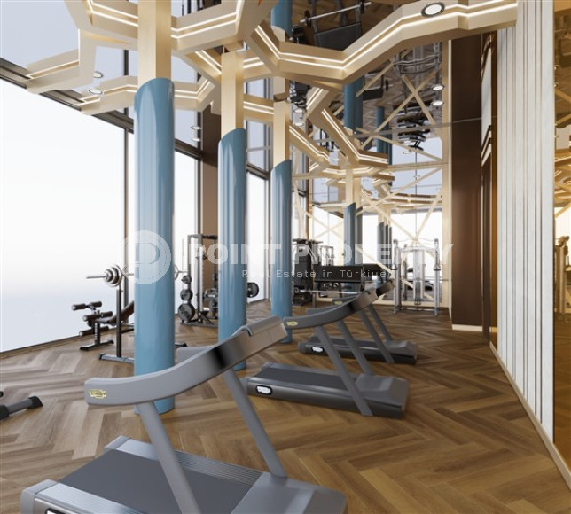 Apartments, 45-205m², in a complex at the initial stage of construction in Mahmutlar, Alanya, 200m from the sea-id-2153-photo-10