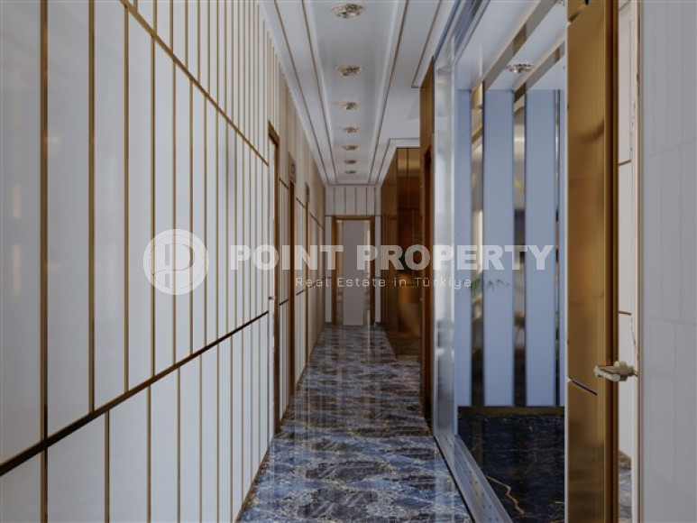 Apartments, 45-205m², in a complex at the initial stage of construction in Mahmutlar, Alanya, 200m from the sea-id-2153-photo-15