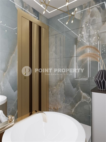 Квартиры, 45-205м², в комплексе на начальном этапе строительства в Махмутларе, Алания, в 200м от моря-id-2153-фото-29