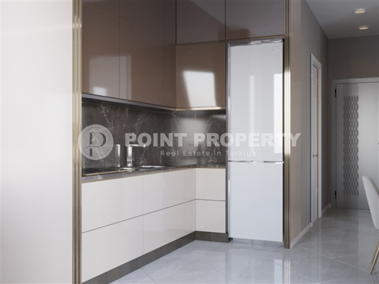 Квартиры, 45-205м², в комплексе на начальном этапе строительства в Махмутларе, Алания, в 200м от моря-id-2153-фото-31