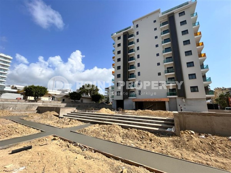 Меблированная квартира 1+1, 60м² в комплексе на этапе ввода в эксплуатацию, в Авсалларе, Алания-id-2154-фото-7