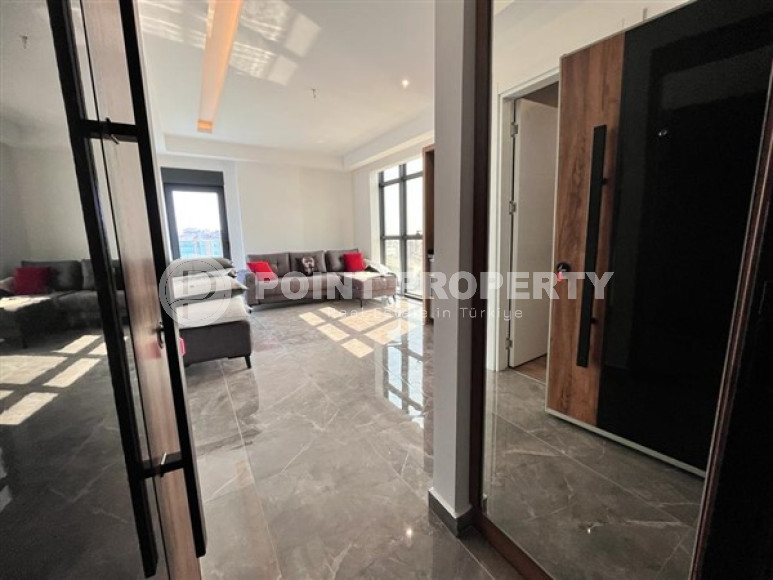 Меблированная квартира 1+1, 60м² в комплексе на этапе ввода в эксплуатацию, в Авсалларе, Алания-id-2154-фото-8