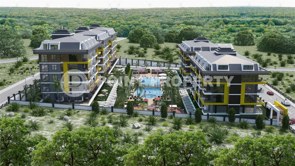 Двухкомнатные апартаменты от инвестора в строящемся элитном комплексе в Кестеле по выгодной цене-id-1015-фото-1