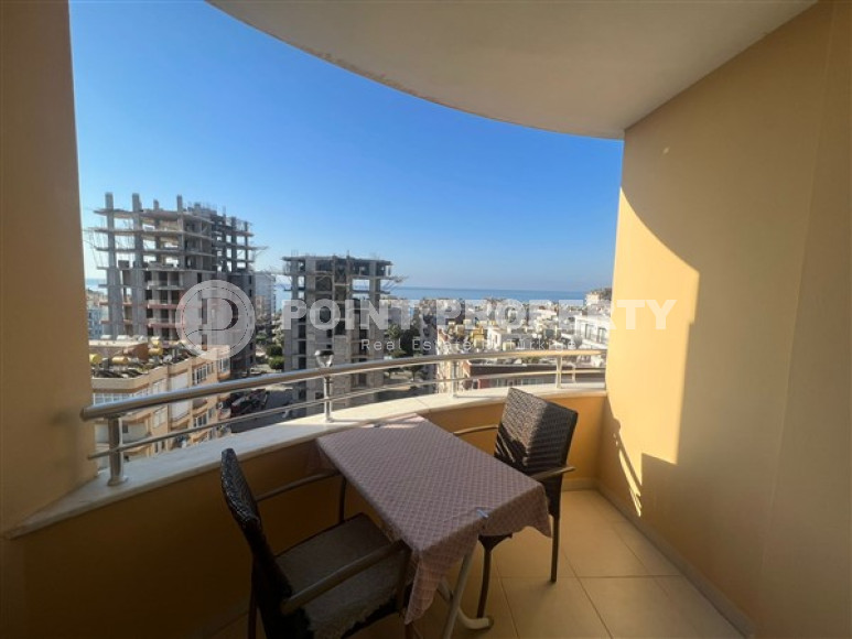 Видовая трёхкомнатная квартира, 115м², в 200м от моря в Махмутларе, Алания-id-2158-фото-17