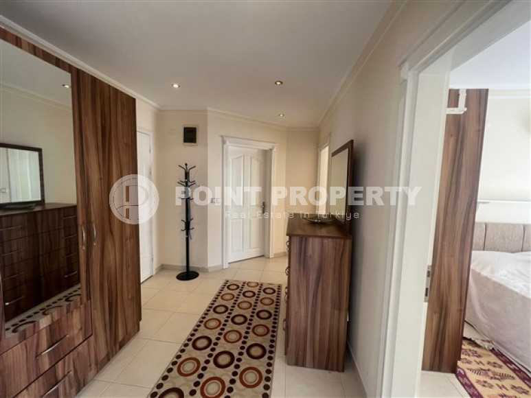 Видовая трёхкомнатная квартира, 115м², в 200м от моря в Махмутларе, Алания-id-2158-фото-21