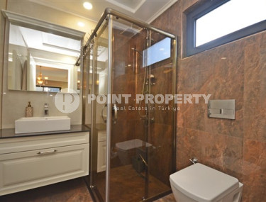 Стильная квартира с двумя спальнями, 115м² в новом элитном комплексе в районе Каргыджак, Алания-id-2159-фото-3