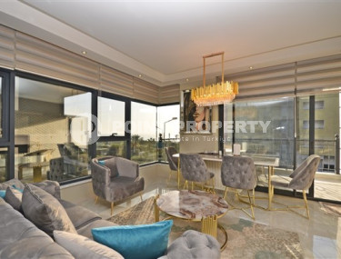 Стильная квартира с двумя спальнями, 115м² в новом элитном комплексе в районе Каргыджак, Алания-id-2159-фото-5