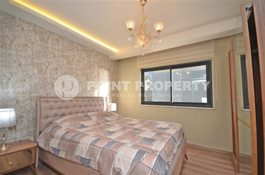 Стильная квартира с двумя спальнями, 115м² в новом элитном комплексе в районе Каргыджак, Алания-id-2159-фото-20