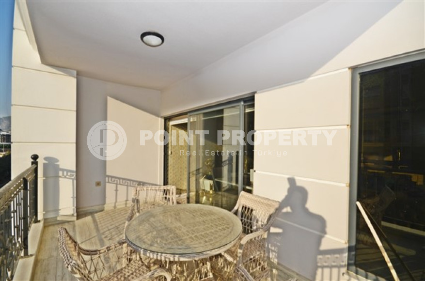 Стильная квартира с двумя спальнями, 115м² в новом элитном комплексе в районе Каргыджак, Алания-id-2159-фото-22