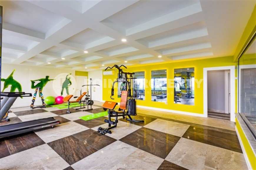 Стильная квартира с двумя спальнями, 115м² в новом элитном комплексе в районе Каргыджак, Алания-id-2159-фото-28