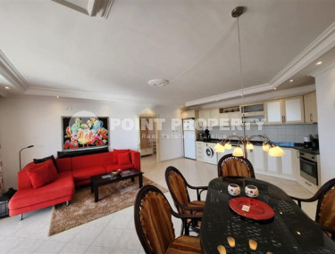 Готовая к проживанию, видовая квартира с двумя спальнями, 120м², в 500м от моря в районе Тосмур, Аланья-id-2160-фото-3