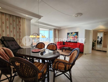 Готовая к проживанию, видовая квартира с двумя спальнями, 120м², в 500м от моря в районе Тосмур, Аланья-id-2160-фото-5