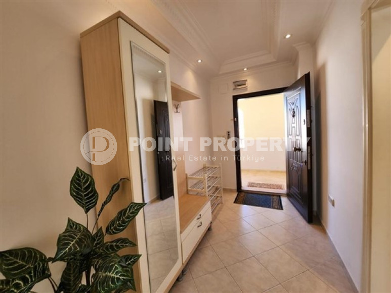 Готовая к проживанию, видовая квартира с двумя спальнями, 120м², в 500м от моря в районе Тосмур, Аланья-id-2160-фото-7