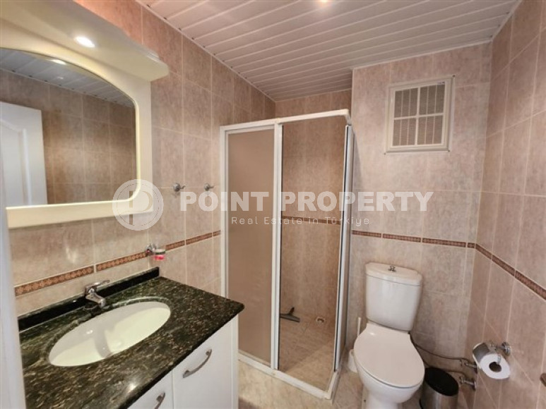 Готовая к проживанию, видовая квартира с двумя спальнями, 120м², в 500м от моря в районе Тосмур, Аланья-id-2160-фото-11