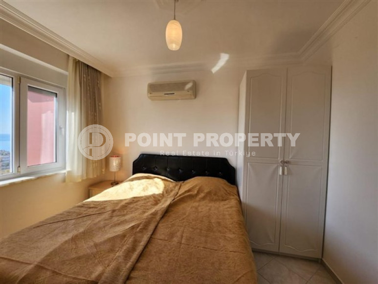 Готовая к проживанию, видовая квартира с двумя спальнями, 120м², в 500м от моря в районе Тосмур, Аланья-id-2160-фото-15