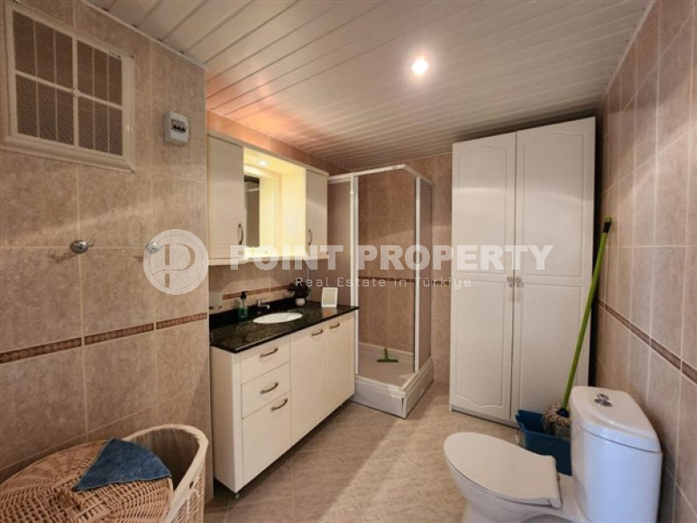 Готовая к проживанию, видовая квартира с двумя спальнями, 120м², в 500м от моря в районе Тосмур, Аланья-id-2160-фото-17