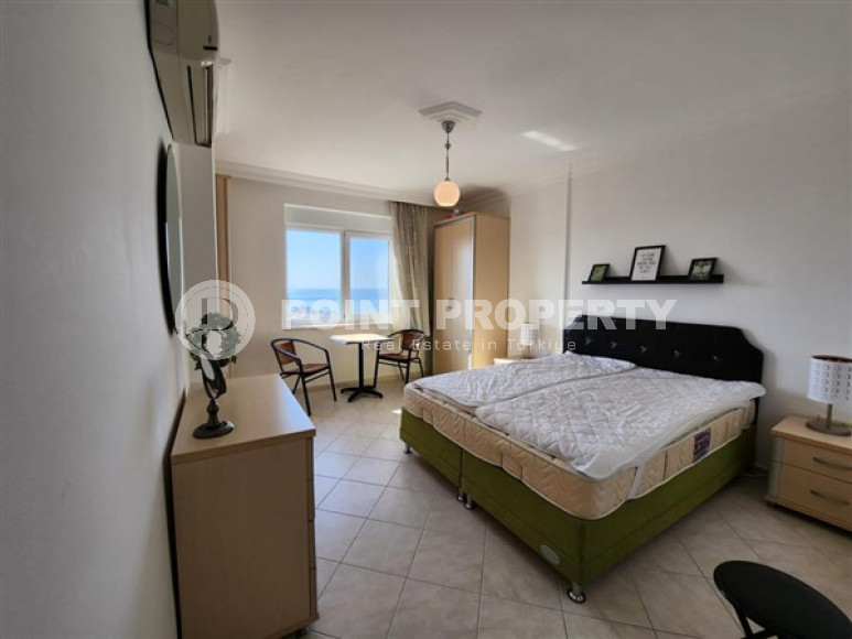 Готовая к проживанию, видовая квартира с двумя спальнями, 120м², в 500м от моря в районе Тосмур, Аланья-id-2160-фото-20