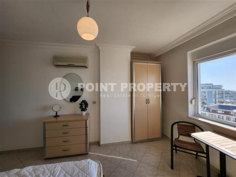 Готовая к проживанию, видовая квартира с двумя спальнями, 120м², в 500м от моря в районе Тосмур, Аланья-id-2160-фото-23