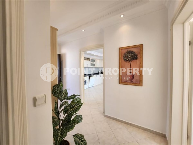 Готовая к проживанию, видовая квартира с двумя спальнями, 120м², в 500м от моря в районе Тосмур, Аланья-id-2160-фото-26