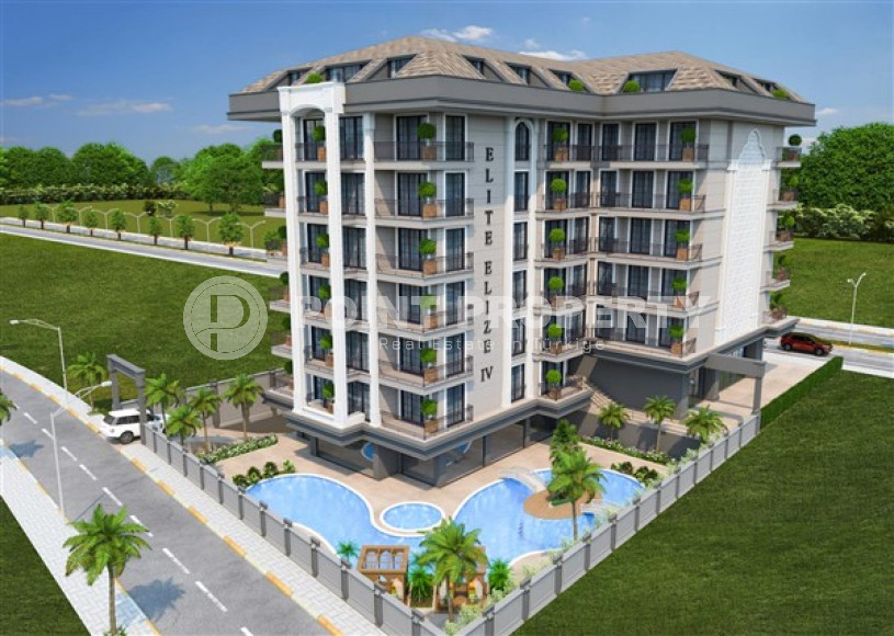 Старт продаж: квартиры 1+1, 61-64м², в новом проекте премиум класса в центре Алании-id-2161-фото-4