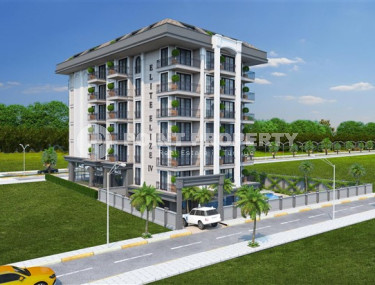 Start of sales: 1+1 apartments, 61-64m², in a new premium class project in the center of Alanya-id-2161-photo-5