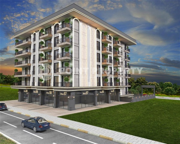 Старт продаж: квартиры 1+1, 61-64м², в новом проекте премиум класса в центре Алании-id-2161-фото-16