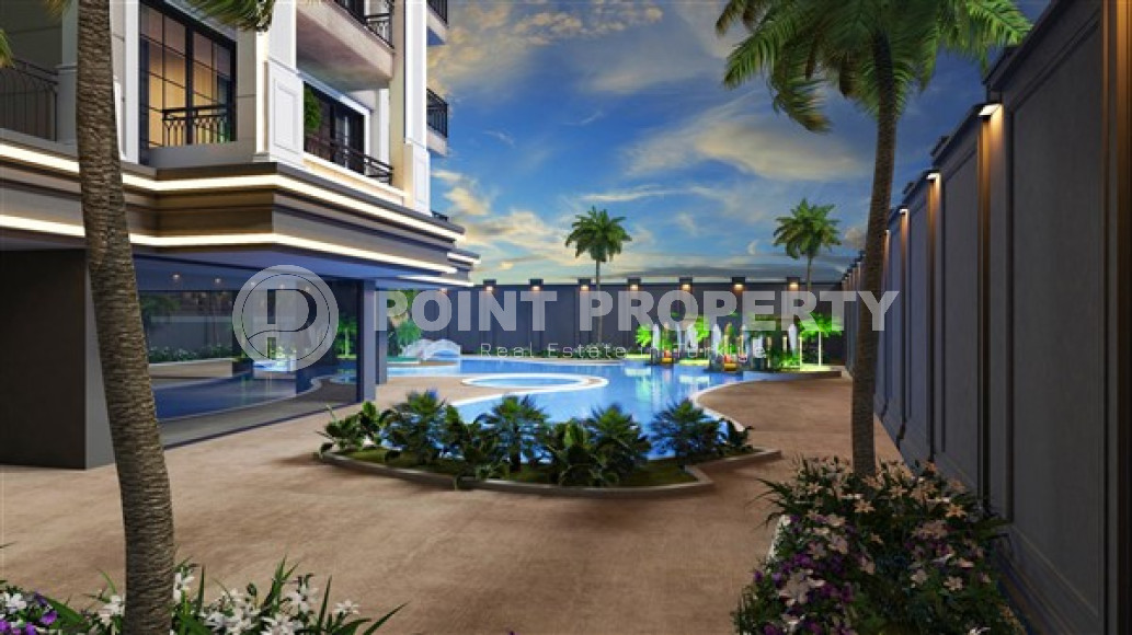 Старт продаж: квартиры 1+1, 61-64м², в новом проекте премиум класса в центре Алании-id-2161-фото-18