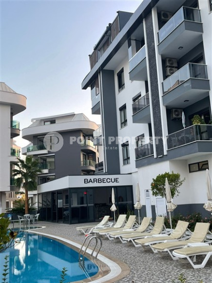 Elegant three bedroom penthouse, 130m², in Oba, Alanya, in a complex with infrastructure-id-2162-photo-2