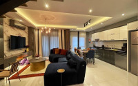 Elegant three bedroom penthouse, 130m², in Oba, Alanya, in a complex with infrastructure-id-2162-photo-4